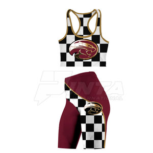 Ensembles d'uniformes Cheerleading à séchage rapide avec logo personnalisé professionnel personnalisables et élégants - Product Image 6