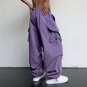Unisex Black Plain Canvas Track Pants <b>Wind</b> <b>Breaker</b> Jogger Quick Dry Eco-Friendly Breathable Custom Printed Logo Comfortable - Product Image 3