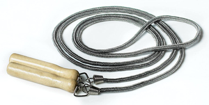 Cuerda de saltar de entrenamiento ajustable con diseño de logotipo de base de madera para gimnasio Entrenamiento en casa Uso regular Cuerda de saltar de fitness - Product Image 6