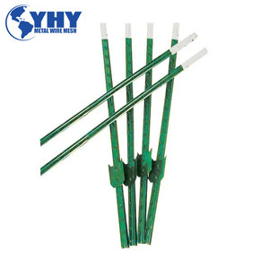 เสาเหล็กรูปตัวทีสำหรับ<span class=keywords><strong>รั้ว</strong></span>สวนผลไม้พร้อมลวดหนาม - Product Image 2