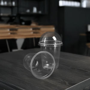 Vasos de plástico PP transparentes de Vietnam de alta calidad, vasos de plástico desechables con tapas de 500ml/650ml/700ml para bebidas calientes/frías - Product Image 6