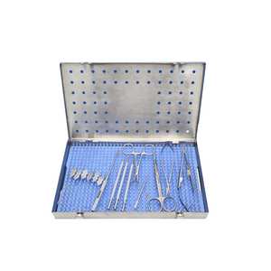 Kit de 17 Piezas para Sondaje y Seringado, Instrumentos Quirúrgicos Oftálmicos de Acero Inoxidable, Herramientas Alemanas para Cirugía Ocular, Profesional, Manual - Product Image 3