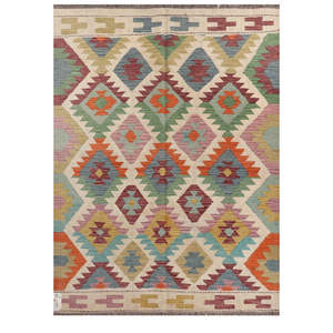 Alfombra Imaco Maimana Afganistán Kilim 205 x 149 cm Alfombra Tradicional y Juego de Alfombras - Product Image 1