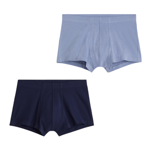 High Elasticity Boxer Shorts <b>Men</b> Quick Dry <b>Men</b> Clothing Wholesale 93%Polyester 7%Spandex Custom Waistband <b>Underwear</b> <b>Men</b> Factory - Product Image 1