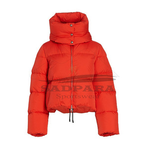 Conception personnalisée surdimensionné épais bouffant femmes vestes 2025 femme rembourré vers le bas manteau élégant chaud hiver vêtements d'extérieur - Product Image 3