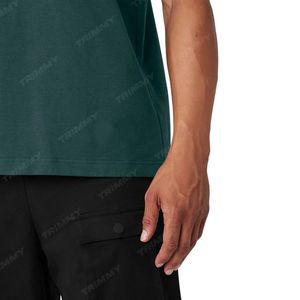 Nouveau T-shirt unisexe vierge de luxe à col montant et impression personnalisée avec logo T-shirt oversize pour hommes Vente en gros Fabriqué au Pakistan - Product Image 2