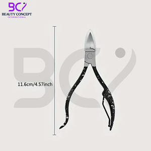 Coupe-cuticules en acier inoxydable le plus vendu pour la correction des ongles épais, des ongles incarnés et de la paronychie – Coupe-bordures pour manucure et pédicure - Product Image 4