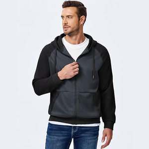 Wholesale Men Zipper Hoodies Custom Design Sportswear Gym Hoodie Fashion Wear OEM ODM Manufacturer - Product Image 4