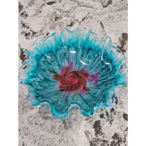 Tazón de servir de resina de nuevo diseño único hecho a mano de una sola pieza con forma y tamaño personalizados a muy buen precio - Product Image 5