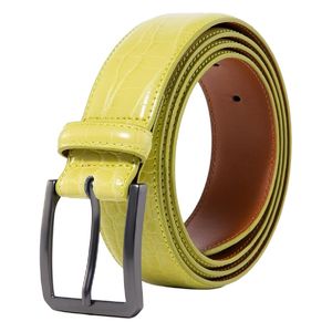 Nuevo 2025 Cinturón de cuero transpirable de último estilo a precio barato exigible para hombres, cinturón multiusos de cuero - Product Image 1