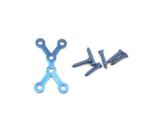 Plaques maxillo-faciales orthognathes en acier inoxydable de qualité allemande réutilisables de haute qualité en forme de chirurgie esthétique manuelle - Product Image 5