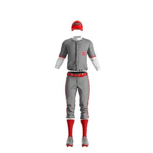 Uniforme de béisbol deportivo transpirable hecho a medida para hombres, ropa deportiva a precio razonable de Pakistán - Product Image 3