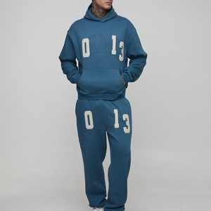 2025 gros personnalisé votre propre conception hommes survêtement nouveau Style bouffée impression hommes survêtement à vendre - Product Image 1