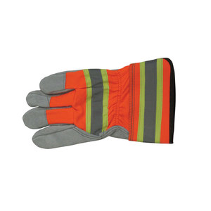Gants de travail en cuir de sécurité à bas prix avec logo personnalisé Gants de travail en cuir pour hommes Gants de sécurité pour les mains - Product Image 4