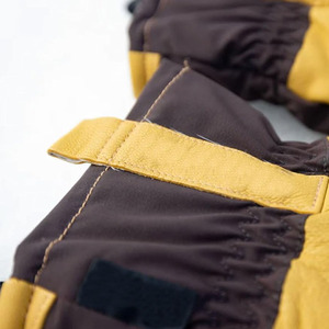 Gants de ski et de snowboard personnalisés grande taille imprimés avec couleur personnalisée Service OEM Matériau en polyester respirant et évacuant l'humidité - Product Image 6