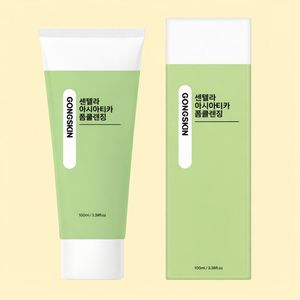 Nettoyant moussant à la Centella Asiatica coréenne TAZO COMPANY - Apaisant, équilibrant, doux pour les peaux sensibles, élimine les impuretés et la sensation de tiraillement - Product Image 1