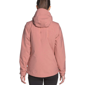 Chaqueta deportiva de invierno Softshell de alta calidad para mujer, impermeable, de poliéster, con cremallera, relleno de algodón, opción de talla grande para exteriores - Product Image 3