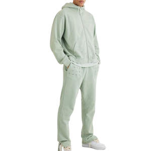 OEM 2025 de moda entrenamiento Jogging Wear Set masculino deportes chándal hombres chándal 2 piezas conjunto chándales conjuntos para hombres - Product Image 1