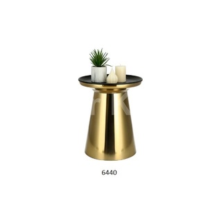 Mesa auxiliar de Metal dorado de calidad superior decorativa para el hogar sala de estar restaurante Oficina uso MESA DE Metal - Product Image 1