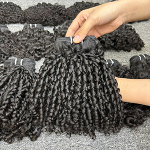 Extensions de Cheveux Humains de Luxe Double Étiré Non Traité Mèche de Cheveux Bruts Vietnamiens Fournisseurs de Tissage Bouclé Crépu Birman de Qualité Supérieure - Product Image 3