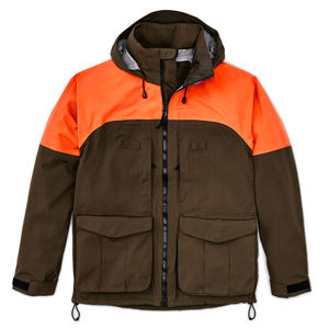 Vente en gros Veste de chasse imperméable Orange Upland Veste légère Upland Veste d'extérieur coupe-vent et respirante pour hommes - Product Image 1