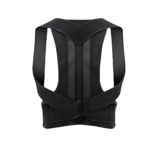Correcteur de posture en polyester léger, professionnel et écologique, réglable, respirant, pour le dos - Product Image 1