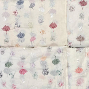 mal cotton embroidery make to fancy dress material - Product Image 6