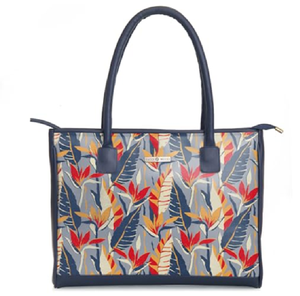 Nautical red and <b>white</b> striped canvas bag with rope handles. Available at wholesale prices. - Product Image 6