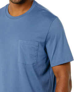 T-shirts à manches courtes en tricot lourd imprimé coupe ample pour hommes avec tissu peigné respirant et anti-rétrécissement pour une tenue décontractée - Product Image 2