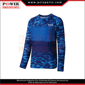 Sublimación Pesca Jersey Secado rápido Protección Uv Camisetas de manga larga Hombres Upf 50 + Camisas de pesca para adultos - Product Image 6