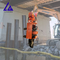 Vibro-compacteur latéral Ligong - Machine à marteau vibrant - pour installation sous-marine haute vitesse avec certification CE
