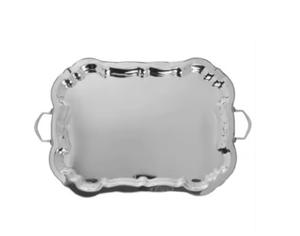 ถาดโลหะอะลูมิเนียมสไตล์วินเทจที่ออกแบบได้เองรูปร่างและขนาดถาดโลหะเสิร์ฟในรูปทรงที่กำหนดเอง - Product Image 1