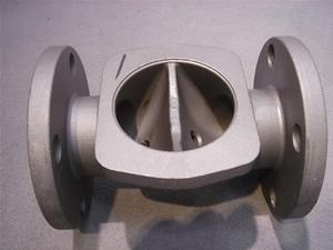 Y-type <b>valve</b> <b>body</b> (also known as a Y-strainer <b>body</b> or Y-pattern <b>valve</b> housing - Product Image 2
