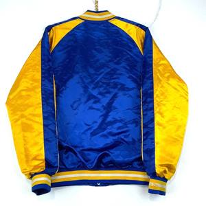 Chaqueta de bombardero de satén de invierno Vintage de alta calidad para hombre, capucha de doble botonadura, bordado de cuero liso, pluma de lona de poliéster - Product Image 3