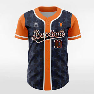 Camiseta de Béisbol Personalizada, Ropa Deportiva para Hombre y Conjuntos Deportivos con Opción de Tallas Grandes, Modelo Más Popular de Camisetas de Béisbol - Product Image 1