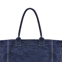 Toptan en çok satan özel renk ve boyut Denim Tote çanta fabrika yapımı ucuz fiyat Denim Tote çanta