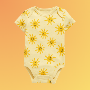 Compra en Línea al por Mayor, Mameluco de Bebé de Algodón Orgánico con Estampado Personalizado, Mameluco de Bebé Tejido, 100% Algodón de Bambú Orgánico - Product Image 1