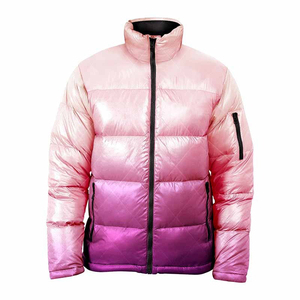 Wholesale OEM Service Custom Printed New <b>Puffer</b> <b>Jacket</b> for Men Luxury Hooded Collar <b>Light</b> Fabric Winter - Product Image 5
