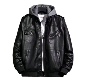 Nueva Chaqueta de Cuero para Hombre y Mujer 2026, Chaqueta de Cuero a la Moda, Chaqueta de Cuero Resistente al Viento - Product Image 1