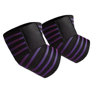 Venda Flexible para Codo para Entrenamiento en Gimnasio, Protección para Codo, Envolturas para Levantamiento de Pesas - Product Image 1