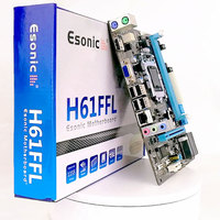 Placa Base Esonic H61 en Oferta - Compatible con Intel Core I3, I5, I7 de 2.ª y 3.ª Generación, Pentium, Celeron, MINI ITX AIO para Computadora
