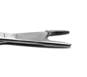 Implants orthopédiques vétérinaires réutilisables de qualité allemande Pince à aiguilles Olsen-Hegar Porte-aiguille Ciseaux de suture Manuel - Product Image 2