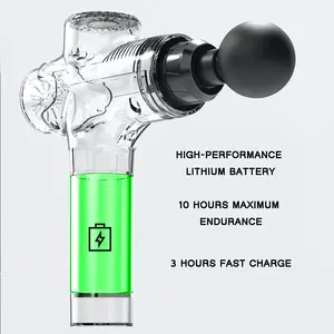 OEMディープティッシュ電動マッサージャーカスタムロゴプロ用マッサージガンハンドヘルドプレミアムボディマッサージガン - Product Image 5