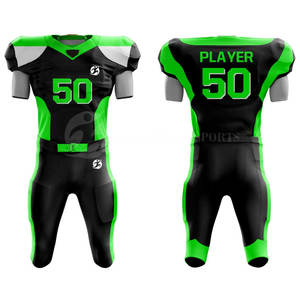 Uniforme de football américain Vêtements de sport de haute qualité pour l'équipe Maillot personnalisé en gros pour hommes Maillot de football Maillot de costume - Product Image 1