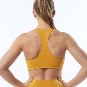 Sujetador deportivo de soporte medio sin costuras de secado rápido, talla grande, tejido transpirable, cortavientos, a prueba de golpes, tipo chaleco para correr con tirantes ajustables - Product Image 6
