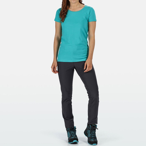 Camiseta de Manga Corta con Cuello Redondo, Informal, de Satén, Ecológica, con Logotipo Personalizado para Mujer, para Gimnasio y Entrenamiento - Product Image 3