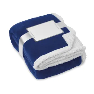 ZERMATT Custom <b>Sherpa</b> <b>Fleece</b> Blanket Premium Coral <b>Fleece</b> Merchandise - Product Image 5