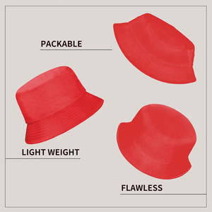 Chapeaux seau OEM Streetwear personnalisés avec broderie de logo Protection solaire d'été en extérieur Mode Fabricant OEM - Product Image 4