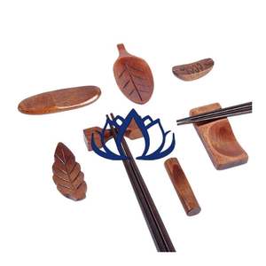 El soporte para palillos BLUE LOTUS más vendido de diseño minimalista de Vietnam para mesas modernas y tradicionales para fiestas - Product Image 1