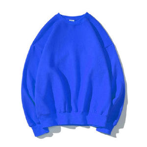 Sweat-shirts à col rond pour hommes avec logo personnalisé polaire vierge 100% coton sweats-shirts unis fabriqués pour hommes pulls à capuche pour hommes - Product Image 6